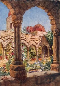 Palermo. De Kloosters van S. Giovanni degli Eremit