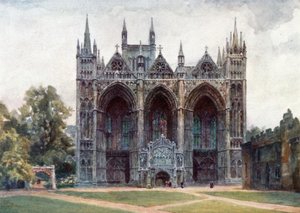Peterborough, de Westelijke Voorzijde door William Wiehe Collins