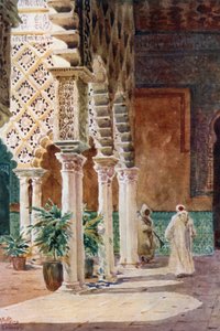 Sevilla, in het Alcazar