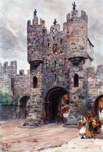 York, Micklegate Bar door William Wiehe Collins