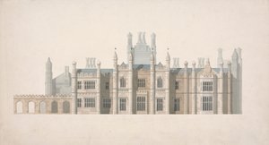 Verhoging van een Voorgesteld Ontwerp voor Cambridge Colleges