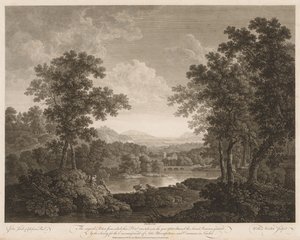 Landschap door William Woollett