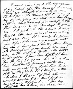 Condoleancebrief aan Henry Nelson Coleridge over de dood van zijn oom en schoonvader, Samuel Taylor Coleridge op 25 juli 1834, 29 juli 1834