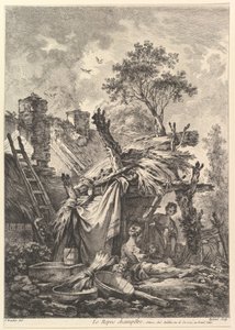 Rust op het Platteland door William Wynne Ryland
