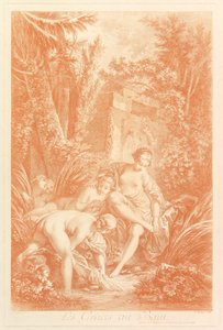De Gratiën in het bad door William Wynne Ryland