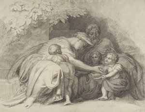 Anche a me, Madre mia! Ik ook, moeder!, 1828 door William Young Ottley