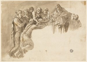 Patriarch en jongeren door William Young Ottley
