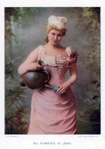 Florence St John, Engelse actrice en zangeres, 1901