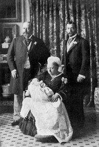 Vier generaties van de koninklijke familie, 1894