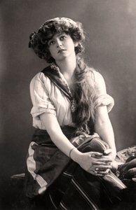 Gabrielle Ray 1883-1973, Engelse actrice, begin 20e eeuw door William and Daniel Downey