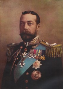 Z.M. Koning George V, 1917 door William and Daniel Downey