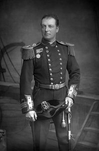 Lord Charles Beresford 1846-1919, Britse admiraal en parlementslid, 1890 door William and Daniel Downey