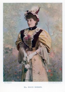 Maud Hobson, actrice, 1901