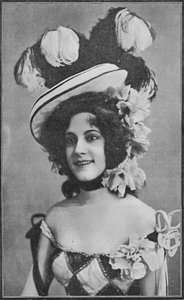 Miss Mabelle Gilman, het Betoverende Meisje in het Casino - Het Casino Meisje in het Shaftesbury door William and Daniel Downey