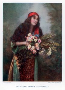 Sarah Brooke, Britse actrice, 1901 door William and Daniel Downey