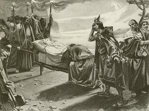 Tannhauser, Act III laatste scène door William de Leftwich Dodge