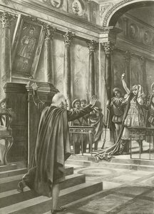 De Boheemse meid, Act II scène iv