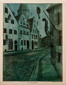 W. Krain, De vlaggen door Willibald Krain