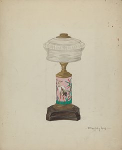 Lampvoet door Willoughby Ions