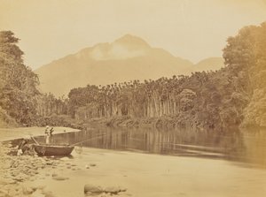 [Landschapsgezicht met rivier]. door Willoughby Wallace Hooper