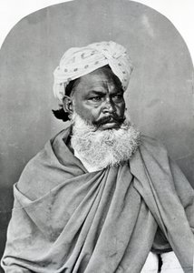Portret van een Indiase man, uit 