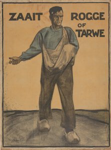 Zaait rogge of tarwe door Willy Sluiter