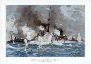 Slag bij Santiago de Cuba, 3 juli 1898
