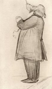 Johannes Brahms (1833-1897) Duitse componist, dirigeert door Willy von Beckerath