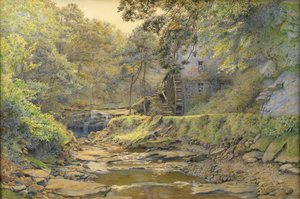 Een Yorkshire Fabriek, 1886 door Wilmot Pilsbury