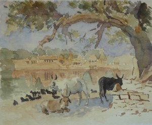 Jaisalmer - Gadi Sagar (schets)