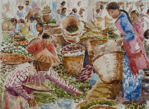 933 Groenten, Nampan Markt