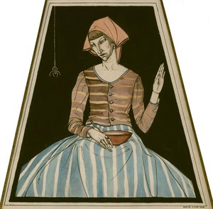Kleine Miss Muffet door Winifred Knights