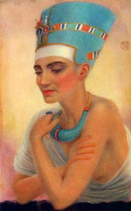 Nefertiti, oude Egyptische koningin van de 18e dynastie