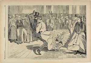 Een Parijse danser in het casino door Winslow Homer