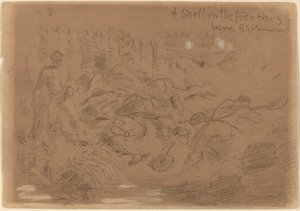 Een Schelp in de Loopgraven voor Richmond door Winslow Homer