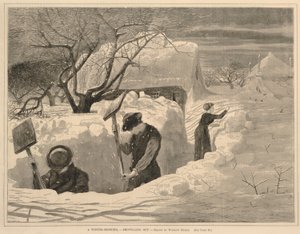 Een winterochtend - Op stap, uit Elke zaterdag, 14 januari 1871