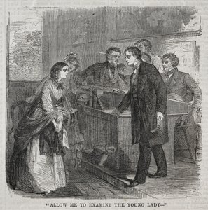 Laat me de jonge dame onderzoeken, 1860
