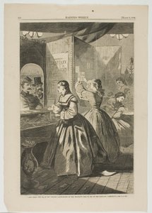 "Iets voor mij, alstublieft" - Postkantoor van de Brooklyn Fair ter ondersteuning van de Sanitaire Commissie door Winslow Homer