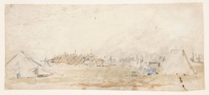 Legerkamp door Winslow Homer