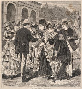 Bij de bron: Saratoga, van Hearth and Home, 28 augustus 1869 door Winslow Homer