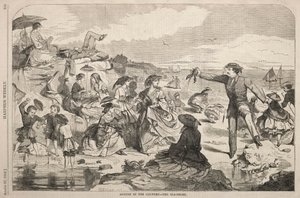 Augustus op het platteland - De kust, 1859