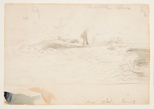 Strandscène, Engeland door Winslow Homer