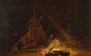 Kampvuur, 1880