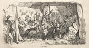 Schetsen van kampbijeenkomsten:  De tent