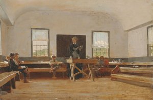 Landschool door Winslow Homer