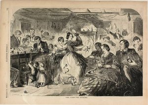 Herfstspellen-de appel-bij door Winslow Homer