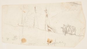 Figuren op een Zandduin door Winslow Homer