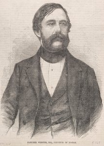 Fletcher Webster, Esq., landmeter van Boston door Winslow Homer