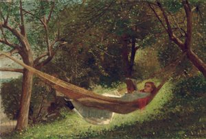 Meisje in de Hangmat, 1873