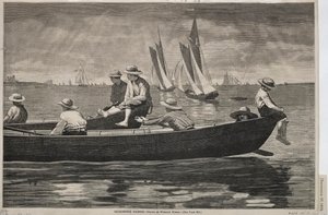Gloucester Haven door Winslow Homer